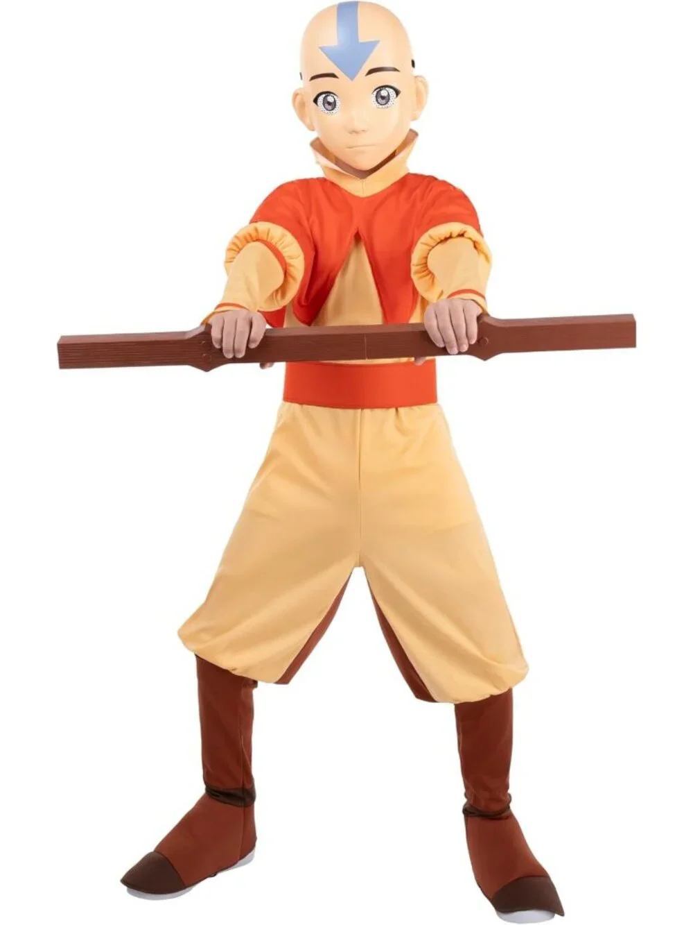 Deluxe Youth Avatar Aang Halloween Costume - Fun, Colorful, Cosplay Outfit